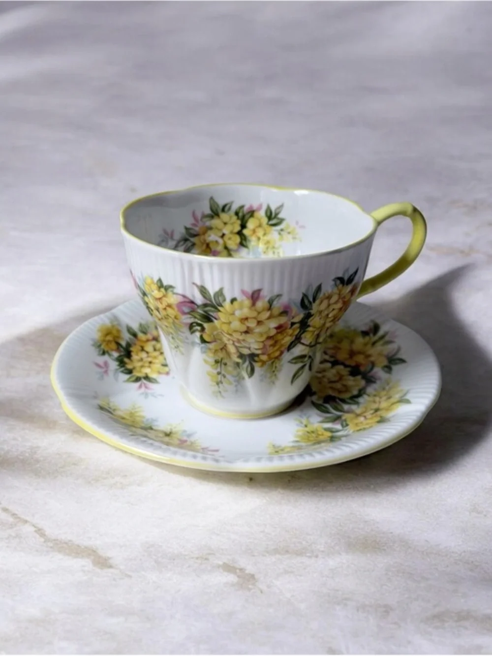 Royal Albert Blossom Time Teacup cup & Saucer Bone China England ..